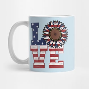 American love Mug